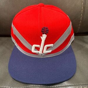 Washington Wizard striped hat Mitchell n Ness